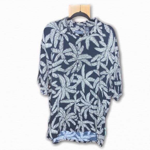 VAN HEUSEN Short Sleeve Button Down Shirt XL - Picture 2 of 11